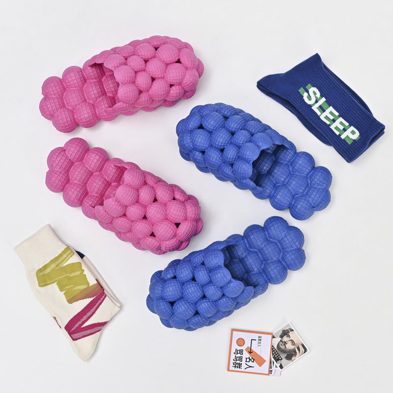 Summer Indoor/Outdoor Massage Slippers for Couples